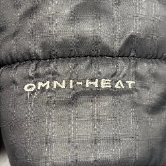 Columbia Jacket Women Small Black Powder Lite Insulated Lightweight Omni Heat - Picture 8 of 14